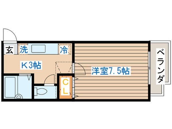 インテリジェント富沢の物件間取画像